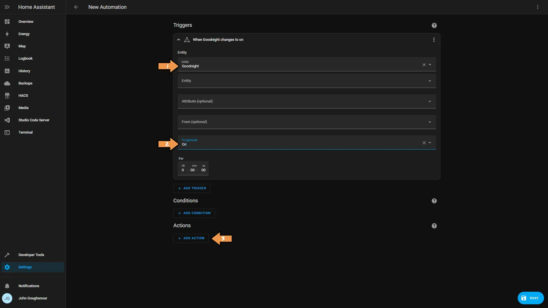 Home Assistant Trigger Virtual Switch On