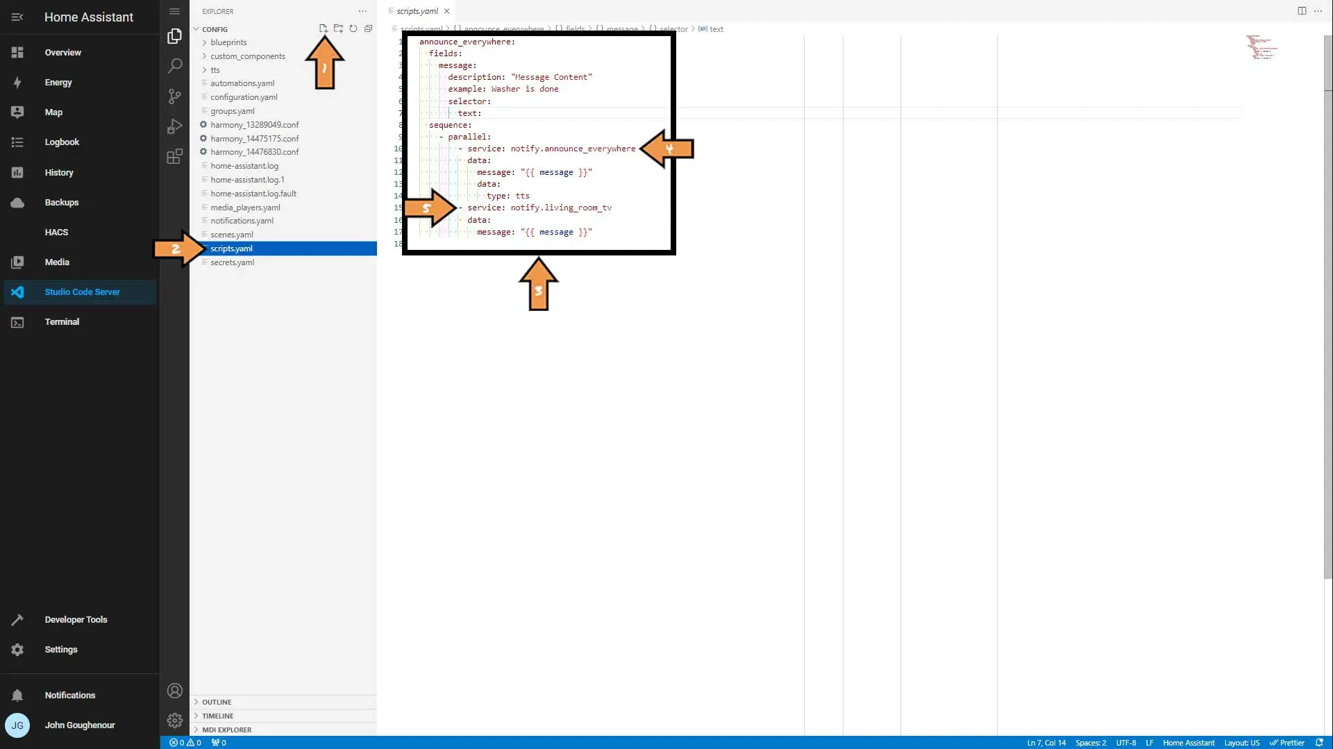 Home Assistant Files Scripts Yaml