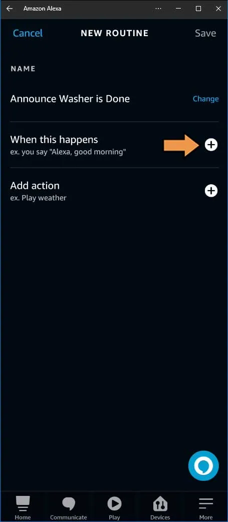 Alexa Washer Done Trigger