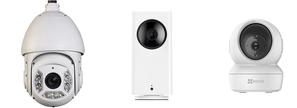 Pan, Tilt and Zoom Security Cameras